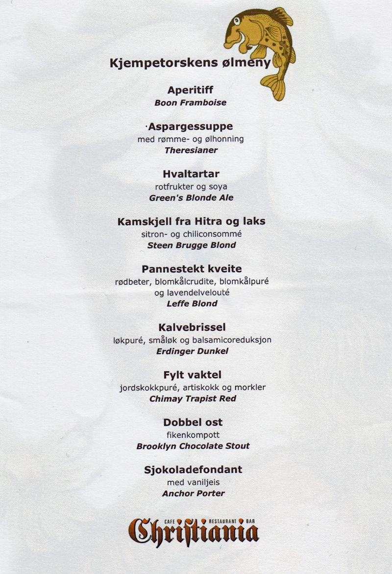 Tilbake på Café Christiania – KJEMPETORSKENS ØLBLOGG, image size:800x1173